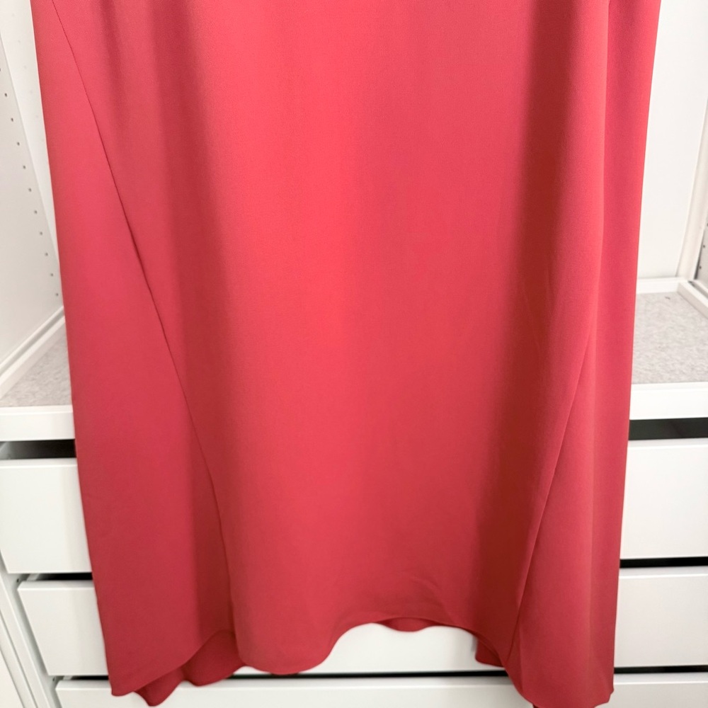 NWT Lafayette 148 NY Chic Flame Red Maxi Dress XXL Sleeveless A-Line Lagenlook - Picture 4 of 14